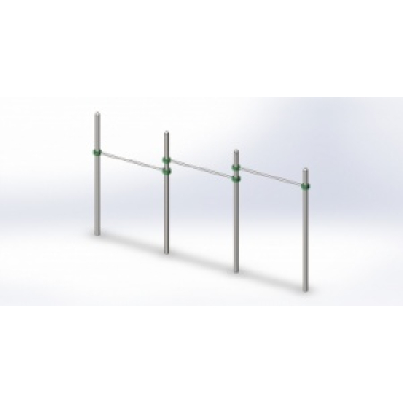 Перекладина тройная Aliv Sport AL – 615